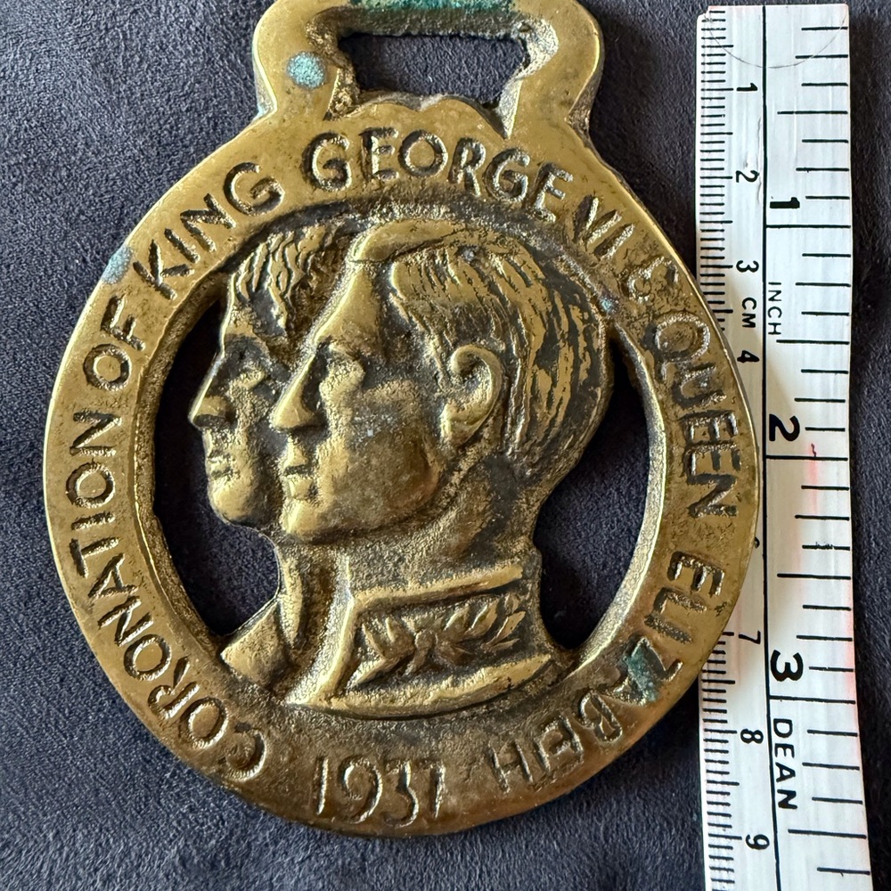 Vintage Coronation Medallion
